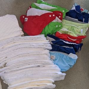 Bum Genius cloth diapers and inserts